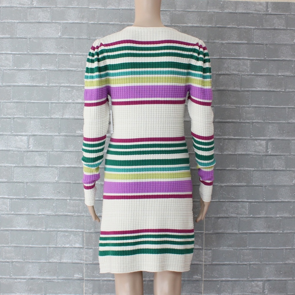 Free People Gidget Striped Knit Sweater Dress - Picture 7 of 8